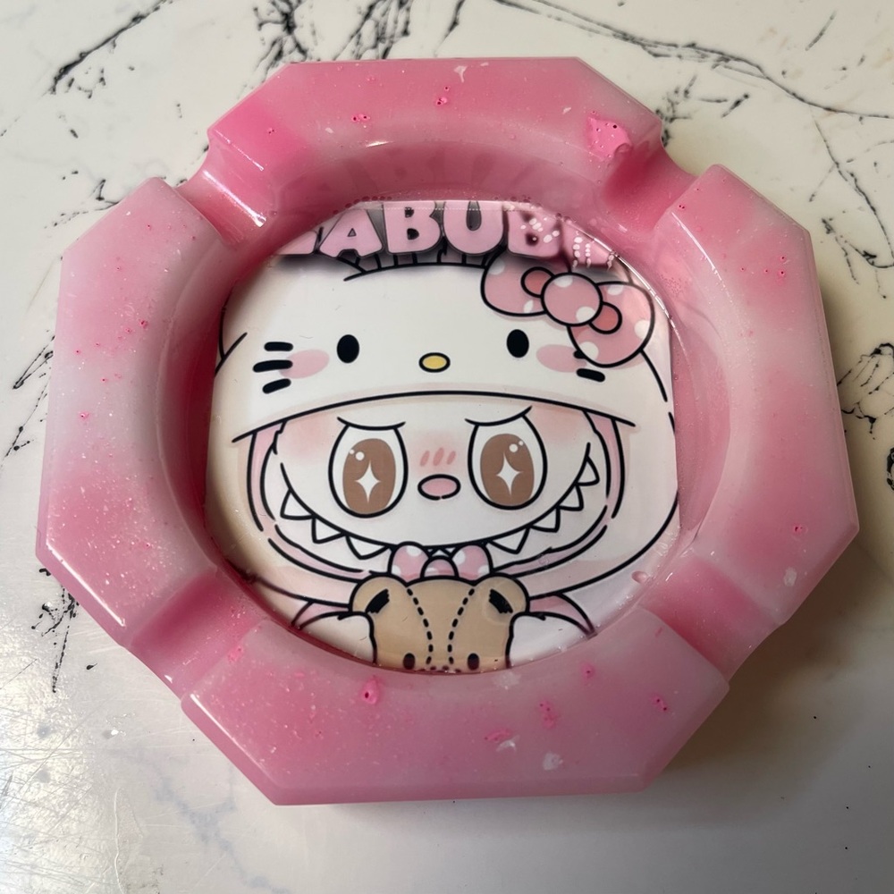Hello Kitty x Labubu Ashtray